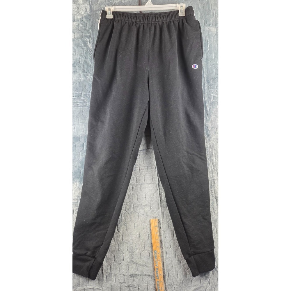 Champion Men's Size X-Large Black‎ Fleece Athletic Jogger Sweatpants